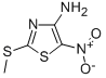 CAS#: 127346-42-3， 2-(Methylthio)-5-Nitro-4-Thiazolamine