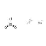 CAS#: 12738-56-6， 1-Oxo-Silanediolate Sodium Zirconium(2+) Salt (1:1:1)