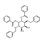 CAS#: 127401-30-3， (1R,2S,3S,4R,5S,6S)-3,6-Bis(Benzyloxy)-4,5-Dihydroxy-1,2-Cyclohexanediyl Dibenzoate