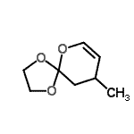 CAS#: 127445-91-4， 9-Methyl-1,4,6-Trioxaspiro[4.5]Dec-7-Ene