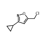 CAS#: 127450-87-7， 5-(Chloromethyl)-3-Cyclopropyl-Isoxazole