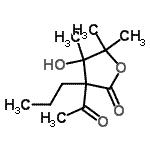 CAS#: 127489-81-0， 3-Acetyl-4-Hydroxy-4,5,5-Trimethyl-3-Propyldihydro-2(3H)-Furanone