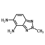 CAS#: 127491-01-4， 2-Methyl-2H-Benzotriazole-4,5-Diamine