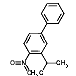 CAS#: 127502-68-5， 3-Isopropyl-4-Nitrobiphenyl