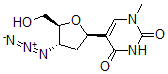 CAS#: 127517-38-8， 5-[(2R,4S,5S)-4-Azido-5-(Hydroxymethyl)Oxolan-2-Yl]-1-Methylpyrimidine-2,4-Dione