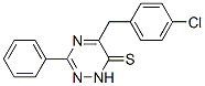 CAS#: 127525-52-4， 5-[(4-Chlorophenyl)Methyl]-3-Phenyl-1,2,4-Triazine-6(1H)-Thione