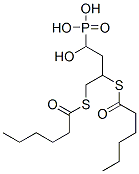 CAS#: 127572-15-0， [3,4-Bis(Hexanoylsulfanyl)-1-Hydroxybutyl]Phosphonic Acid