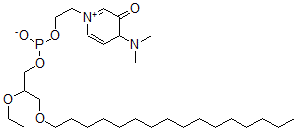 CAS#: 127614-93-1， 2-(4-Dimethylamino-3-Oxo-4H-Pyridin-1-Ium-1-Yl)Ethyl (2-Ethoxy-3-Hexadecoxypropyl) Phosphite