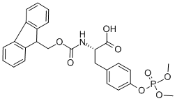CAS#: 127633-36-7， O-(Dimethoxyphosphinyl)-N-[(9H-Fluoren-9-Ylmethoxy)Carbonyl]-L-Tyrosine
