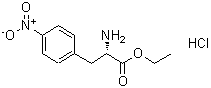CAS#: 127641-82-1， Ethyl 4-Nitrophenylalaninate Hydrochloride (1:1)