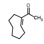 CAS#: 127649-04-1， 1-[(1Z)-1-Cycloocten-1-Yl]Ethanone