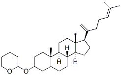 CAS#: 127650-85-5， 2-[[(3S,5S,10S,13S,17R)-10,13-Dimethyl-17-(6-Methylhepta-1,5-Dien-2-Yl)-2,3,4,5,6,7,8,9,11,12,14,15,16,17-Tetradecahydro-1H-Cyclopenta[a]Phenanthren-3-Yl]Oxy]Oxane