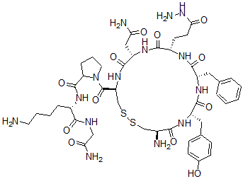 CAS#: 127716-66-9， 4-Glutamic acid-gamma-hydrazide-8-lysine vasopressin