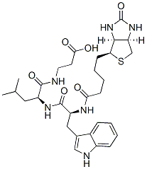 CAS#: 127745-41-9, Biotinyl-Tryptophyl-Leucyl-beta-Alanine