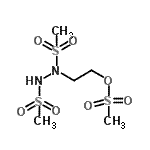 CAS#: 127793-03-7， 2-[1,2-Bis(Methylsulfonyl)Hydrazino]Ethyl Methanesulfonate