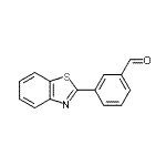 CAS#: 127868-63-7， 3-(1,3-Benzothiazol-2-Yl)Benzaldehyde