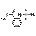 CAS#: 127903-06-4， Methyl 2-(Sulfamoylamino)Benzoate