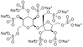 CAS#: 127930-09-0， 1,3,4,6-Tetra-O-Sulfo-beta-D-Fructofuranosyl-alpha-D-Glucopyranoside Tetrakis(Hydrogen Sulfate) Sodium Salt