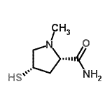 CAS#: 127930-20-5， (4S)-1-Methyl-4-Sulfanyl-L-Prolinamide
