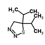 CAS#: 127934-61-6， 5,5-Diisopropyl-4,5-Dihydro-1,2,3-Thiadiazole