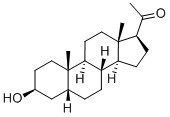CAS 登录号：128-21-2， (3beta,5beta)-3-羟基-孕甾烷-20-酮
