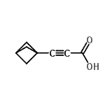 CAS#: 128011-03-0， 3-(Bicyclo[1.1.1]Pent-1-Yl)-2-Propynoic Acid