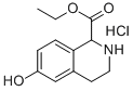 CAS#: 128073-50-7， 1,2,3,4-Tetrahydro-6-Hydroxy-1-Isoquinolinecarboxylic Acid Ethyl Ester Hydrochloride (1:1)