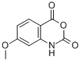 structure of CAS# 128076-63-1, 7-Methoxy-2H-3,1-Benzoxazine-2,4(1H)-Dione;7-METHOXY-1H-BENZO[D][1,3] OXAZINE-2,4-DIONE