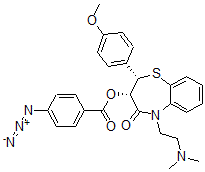 CAS#: 128127-11-7， 3-(4-Azidobenzoyloxy)Diltiazem
