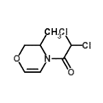 CAS#: 128154-25-6， 2,2-Dichloro-1-(3-Methyl-2,3-Dihydro-4H-1,4-Oxazin-4-Yl)Ethanone