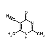 CAS#: 128199-32-6， 2,6-Dimethyl-4-Oxo-1,4-Dihydro-5-Pyrimidinecarbonitrile