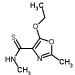 CAS#: 128269-81-8， 5-Ethoxy-N,2-Dimethyl-1,3-Oxazole-4-Carbothioamide