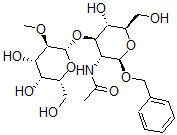 CAS#: 128292-63-7， N-[(2R,3R,4R,5S,6R)-4-[(2R,3R,4S,5R,6R)-4,5-Dihydroxy-6-(Hydroxymethyl)-3-Methoxyoxan-2-Yl]Oxy-5-Hydroxy-6-(Hydroxymethyl)-2-(Phenylmethoxy)Oxan-3-Yl]Acetamide