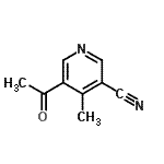 CAS#: 128395-97-1， 5-Acetyl-4-Methylnicotinonitrile