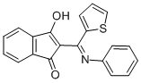 CAS#: 128404-76-2， 2-[(Phenylamino)-Thiophen-2-Ylmethylidene]Indene-1,3-Dione
