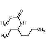 CAS#: 128538-18-1， Methyl 3-Heptanylcarbamate