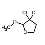 CAS#: 128538-82-9， 3,3-Dichloro-2-Methoxytetrahydrofuran