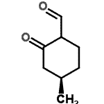CAS#: 128572-92-9， (4R)-4-Methyl-2-Oxocyclohexanecarbaldehyde
