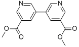 structure of CAS# 128612-43-1, [3,3'-Bipyridine]-5,5'-Dicarboxylic Acid, 5,5'-Dimethyl Ester;METHYL 5-[5-(METHOXYCARBONYL)PYRIDIN-3-YL]NICOTINATE;Dimethyl 5,5'-Bipyridine-3,3'-Dicarboxylate 97%;DIMETHYL 3,3'-BIPYRIDINE-5,5'-DICARBOXYLATE