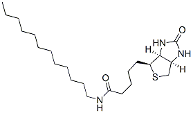 CAS#: 128631-44-7， 5-[(3aS,6R,6aR)-2-Oxo-1,3,3a,4,6,6a-Hexahydrothieno[3,4-d]Imidazol-6-Yl]-N-Dodecylpentanamide