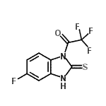 CAS#: 128691-98-5， 2,2,2-Trifluoro-1-(5-Fluoro-2-Thioxo-2,3-Dihydro-1H-Benzimidazol-1-Yl)Ethanone