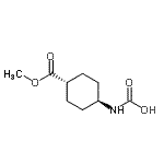 CAS#: 128699-69-4， [trans-4-(Methoxycarbonyl)Cyclohexyl]Carbamic Acid