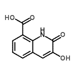 CAS#: 128715-84-4， 3-Hydroxy-2-Oxo-1,2-Dihydro-8-Quinolinecarboxylic Acid