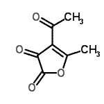 CAS#: 128732-08-1， 4-Acetyl-5-Methyl-2,3-Furandione