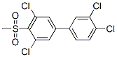 CAS#: 128742-32-5， 1,3-Dichloro-5-(3,4-Dichlorophenyl)-2-Methylsulfonylbenzene