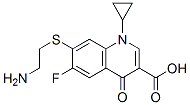 CAS 登录号:128751-33-7, 7-(2-氨基乙基硫基)-1-环丙基-6-氟-4-氧代喹啉-3-羧酸