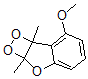 CAS#: 128753-87-7， 2a,7b-Dihydro-7-Methoxy-2a,7b-Dimethyl-1,2-Dioxeto(3,4-b)Benzofuran
