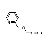 CAS#: 128813-27-4， 2-(Prop-2-Ynoxymethyl)Pyridine