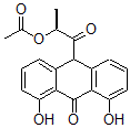 CAS#: 128864-31-3， [(2S)-1-(4,5-Dihydroxy-10-Oxo-9H-Anthracen-9-Yl)-1-Oxopropan-2-Yl] Acetate