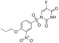 CAS#: 128887-35-4， 5-Fluoro-1-(3-Nitro-4-Propoxyphenyl)Sulfonylpyrimidine-2,4-Dione